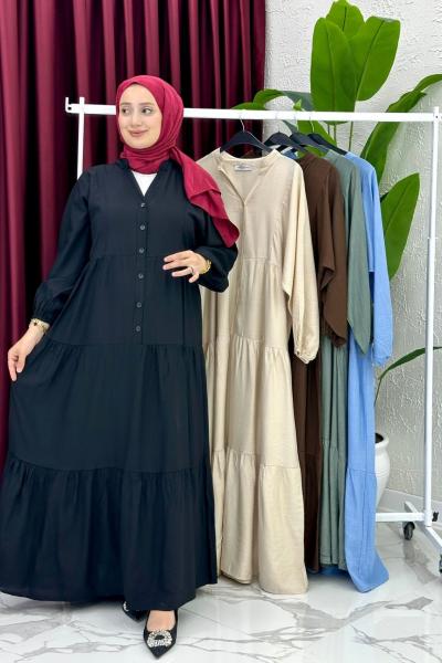 Deren Elbise - Siyah