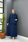 Flora Etekli Takım - Lacivert
