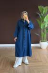 Kot Rahat kap -koyu mavi