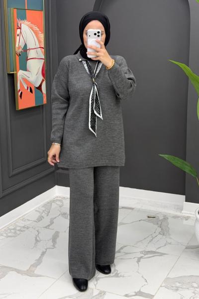 Lady Triko Takım - Gri