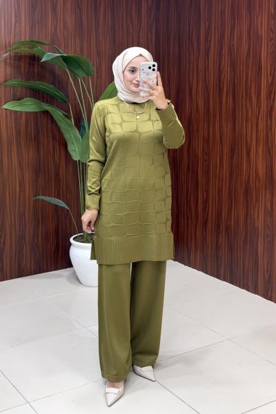 Latife Triko Takım - YEŞİL