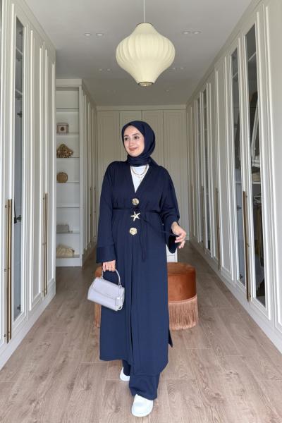 NEFİSE UZUN BROŞLU TAKIM - LACİ