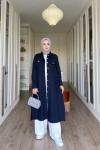 Zerrin Uzun Kap - lacivert