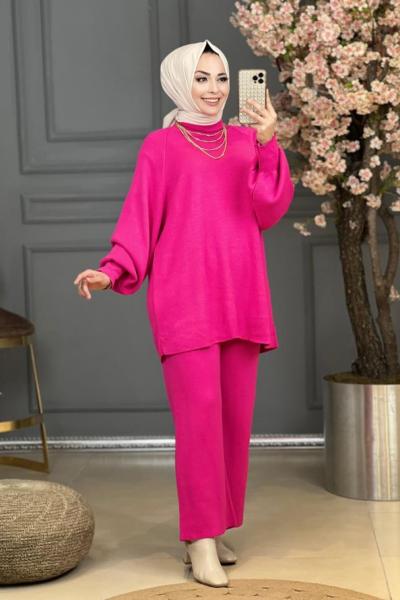 14101 Alya Takım Fuşya