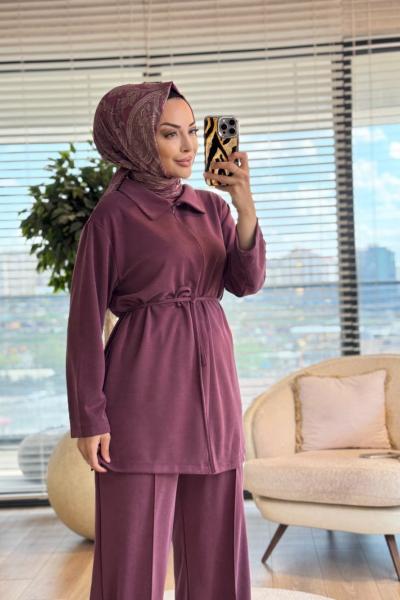 14445 Feride Takım Bordo