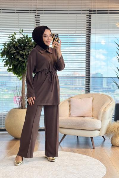 14445 Feride Takım Kahve