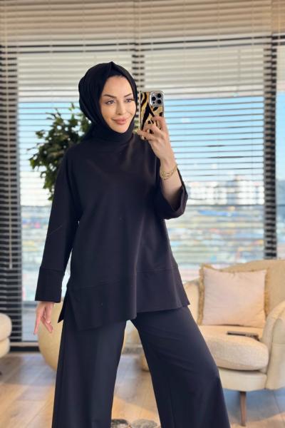 20735 Duygu Tunik Siyah