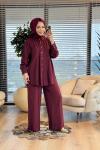 2124 Moon Takım Bordo