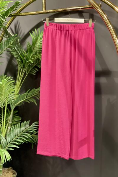 2204 Liza Ayrobin Pantolon Fuşya