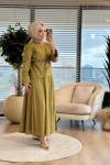 24402 Sandra Bluz Yağ Yeşili