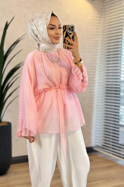 24436 Nisan Bluz Pembe