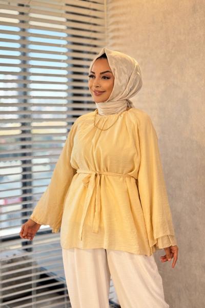 24436 Nisan Bluz Sarı