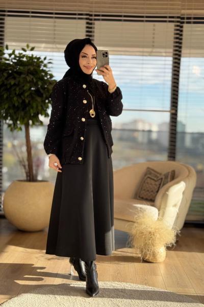 24W2001 Rhein Ceket Siyah