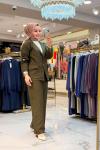 250369-1 Günlük Pantolon Ceket Takım Haki