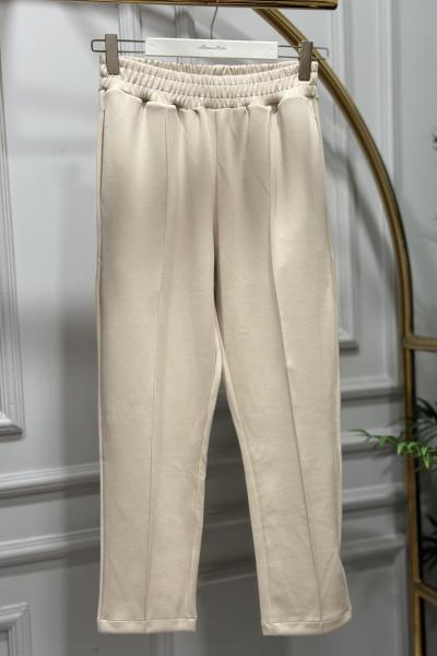 26097 Osyho Önü Dikişli Pantolon Bej