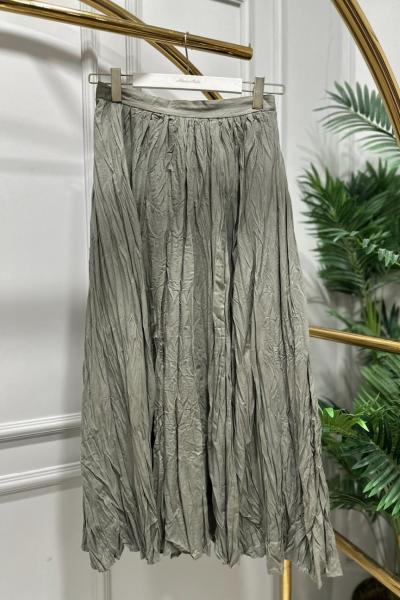 27014 Kırışık Etek Çağla