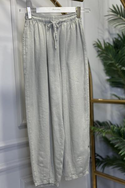 34040 Tencel Konik Pantolon Çağla