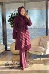 35710 Basıc Kaban Bordo