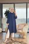 3940 Bade Tunik Lacivert