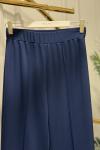5586 Madrid İspanyol Paça Pantolon Lacivert