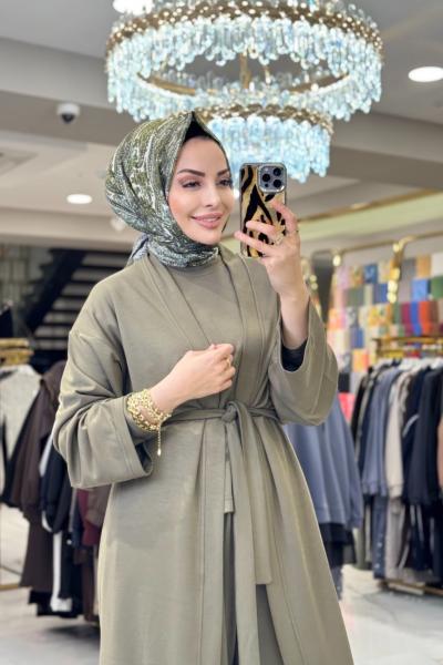 6320 Oysho 3lü Takım Haki