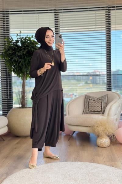 9065 Firuze Takım Kahve