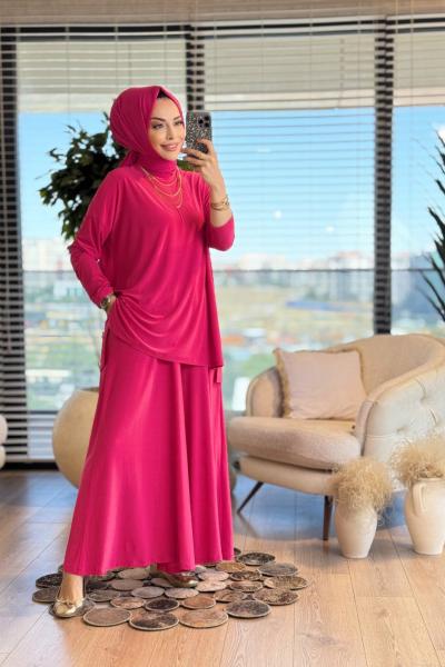 9103 İlkim Takım Fuşya