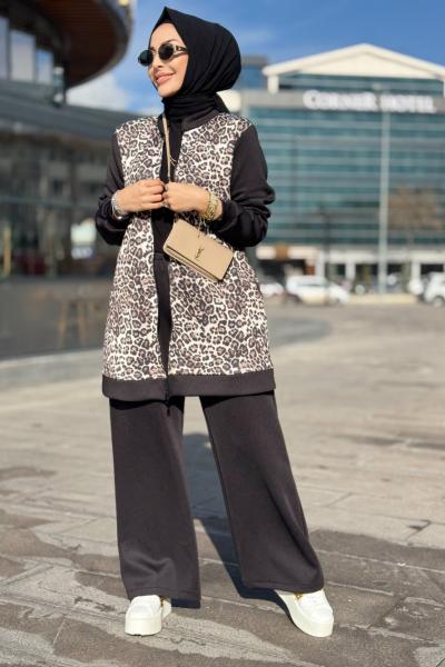 HWN6275 Pera Takım Leopar