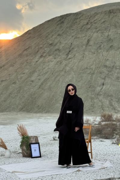 HWN6282 Belgin Üçlü Takım Siyah