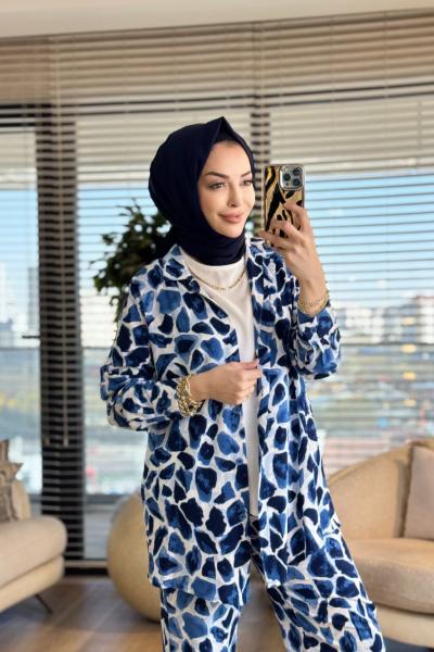 LYL101 Okyanus 3lü Takım Siyah