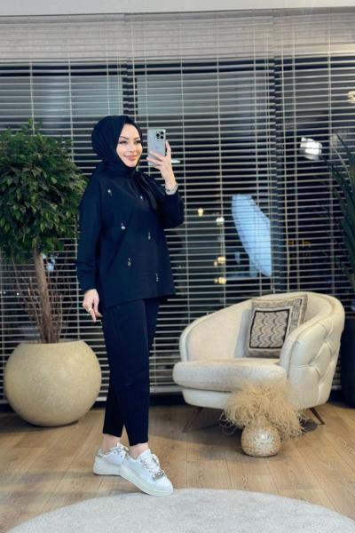 MRW1149 Bari Takım Siyah