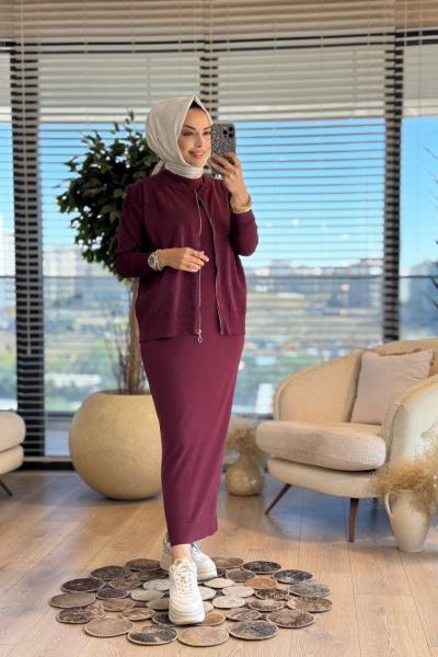 MRW1553 Heidi Takım Bordo