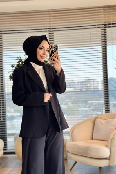 MRW1613 Twin Set Siyah