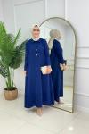 ADA ELBİSE-LACİVERT