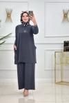 Almina Takım - Antrasit