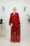 ASENA ELBİSE-BORDO