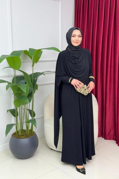 BENAN ELBİSE - SİYAH