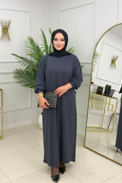 ELSA OYSHO ELBİSE - ANTRASİT