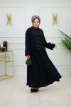 GÜNEŞ ETEKLİ TAKIM-SİYAH