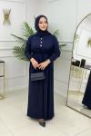 SENA ELBİSE - LACİVERT
