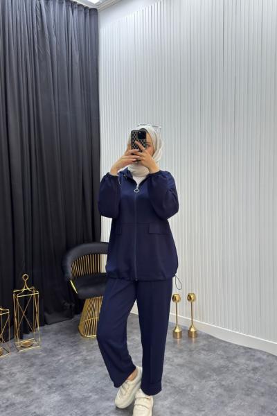 Ahu Takım  Lacivert  Lacivert