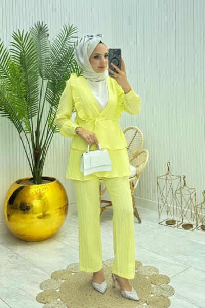 Akordion Takım Sarı Sarı