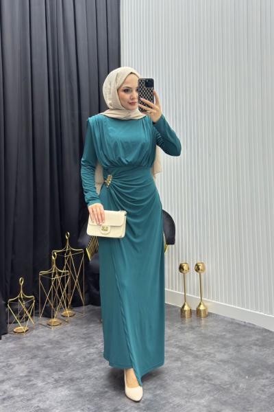 Aksa Elbise Zümrüt Zümrüt