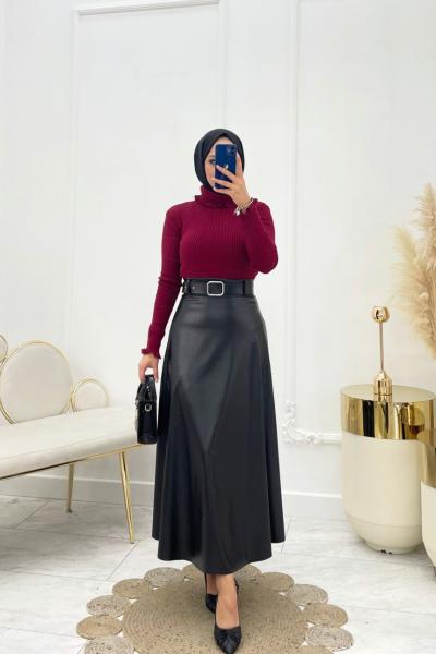 Bircan Tesettür Takım Siyah  Siyah