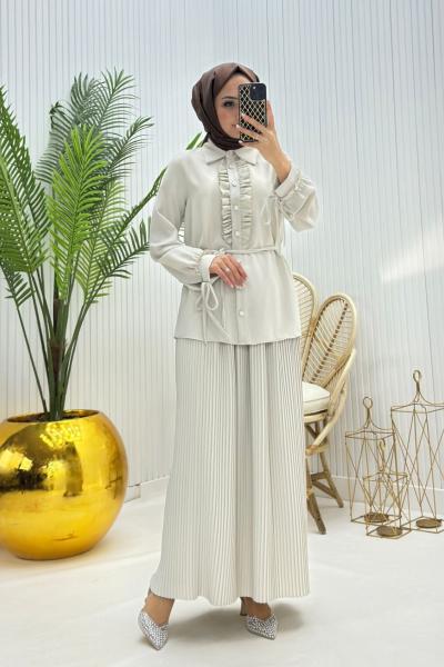 Cevher Tesettür Takım Taş Taş