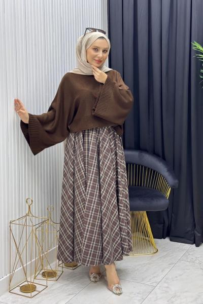 Esra Etek Kahverengi  Kahverengi