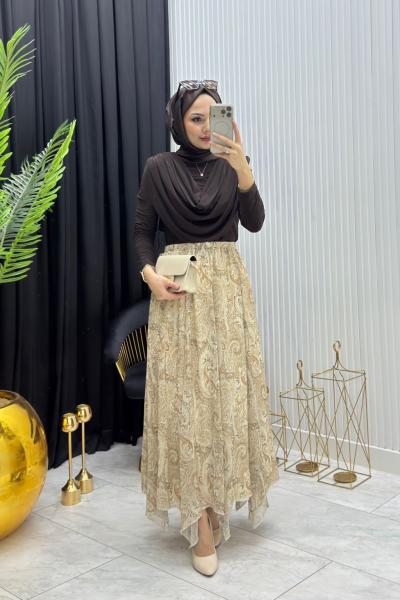 Etnik Desen Etek Taş Taş