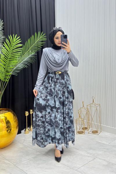 Gizem Takım Gri Gri