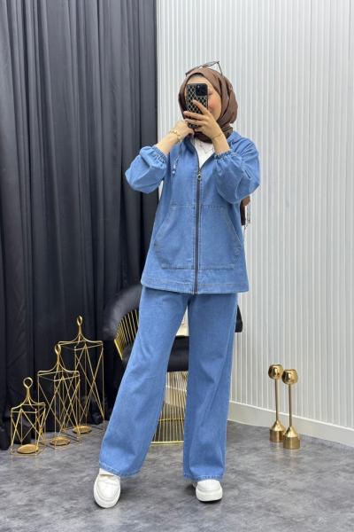 Kanguru Takım Mavi Mavi