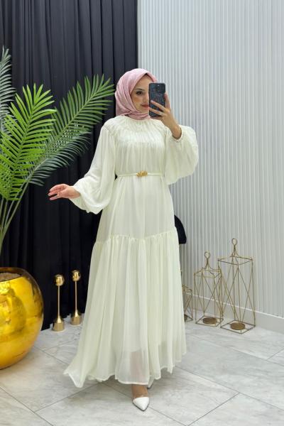 Lady Elbise Beyaz Beyaz